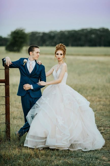 My husband and i got married a few months ago and got our wedding photos back! i thought i would sha