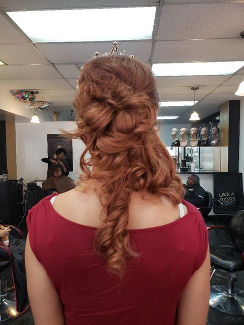 My 1st hair trial. - 2
