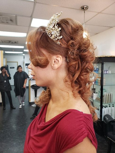 My 1st hair trial. - 3