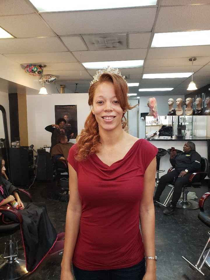 My 1st hair trial. - 1