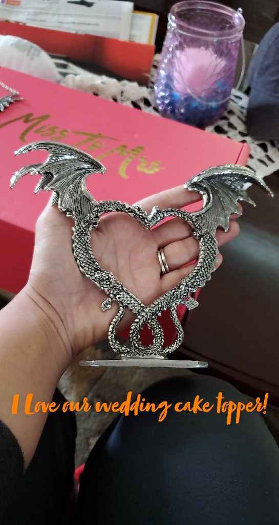 i got my cake topper! - 1