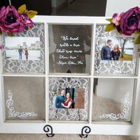 Paging DIYers: window pane picture frame (UPDATE with finished product!)