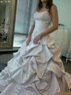 Dream dress came but seriously stressed!! Help!!