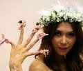 I googled "wedding nails" to get ideas and this is what I found...