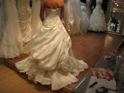 The dress you thought you had to have. And the dress you are wearing/wore on your wedding day