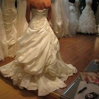 The dress you thought you had to have. And the dress you are wearing/wore on your wedding day