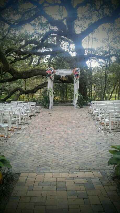 What does your ceremony aisle look like?