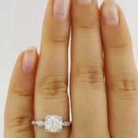 Option 1: Cushion halo 