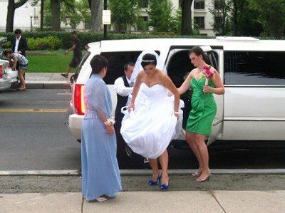 Even Hurricane Irene couldn't stop this wedding!