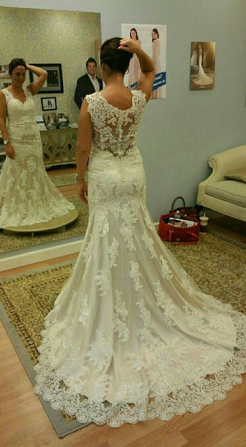 Let me see what you're wearing on your wedding day
