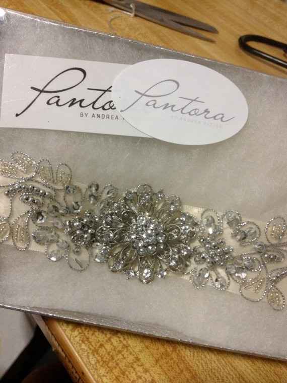 Blingy sash?--- UPDATE, I tried it with :)