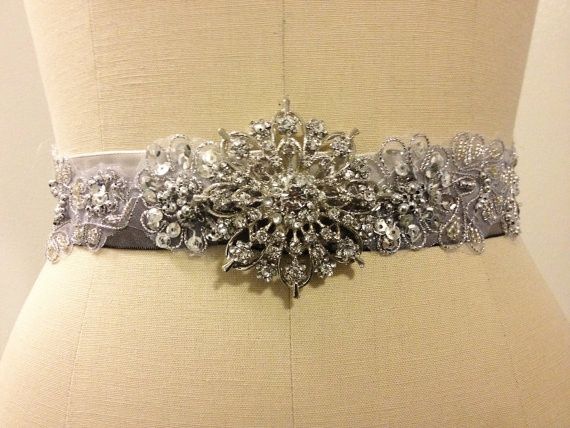 Blingy sash?--- UPDATE, I tried it with :)