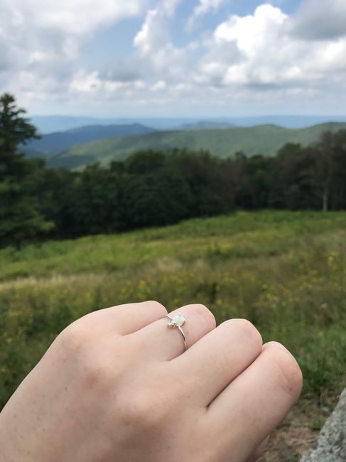 Small/tiny engagement and wedding rings? Let's show them off! 3