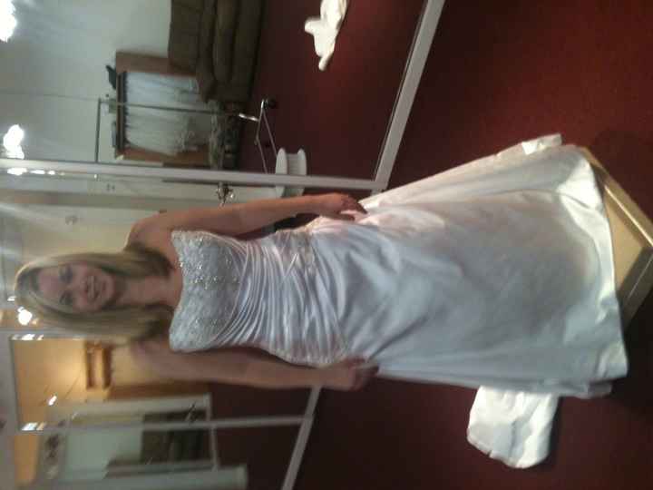 Show us your wedding dress