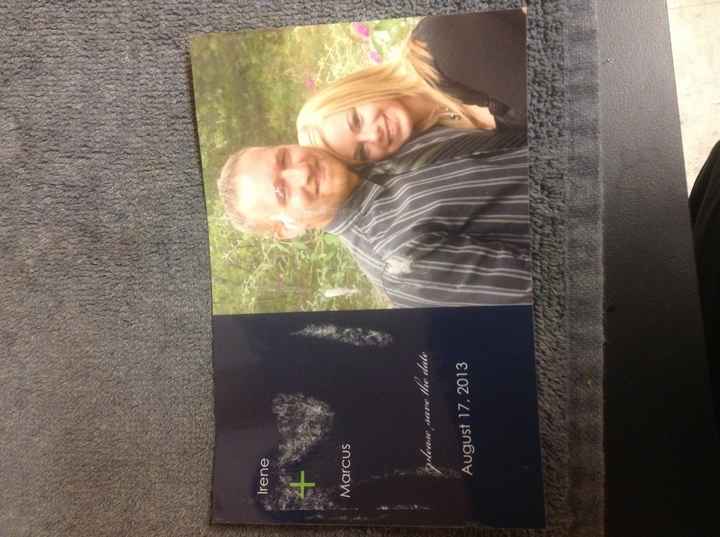 DIY save the date!