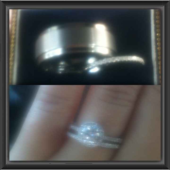 Umm I'm getting married in 2 flippin days! And new rings pic :)