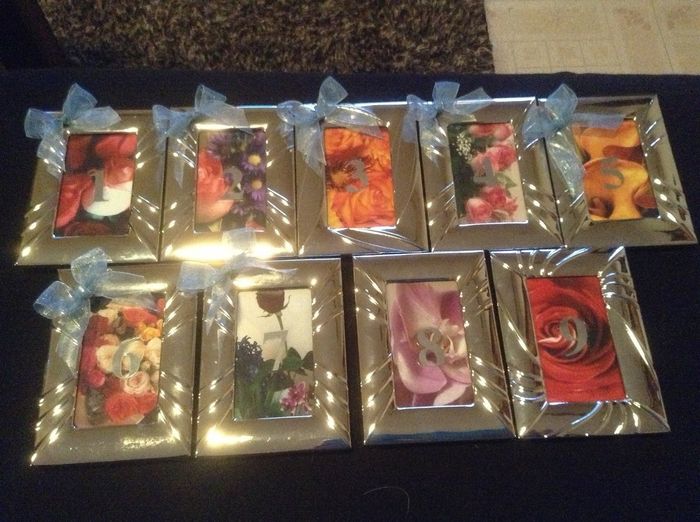 Almost Done With My DIY Table Numbers***PICS***