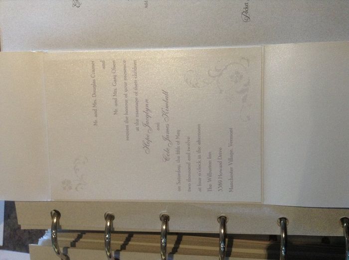 Picked our Invitations! Need help with wording them! :) please with sample pic