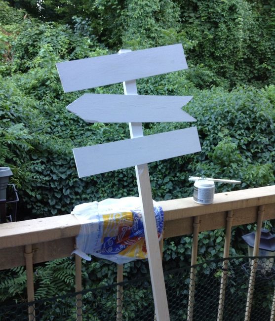 DIY Ceremony Sign! Come see!