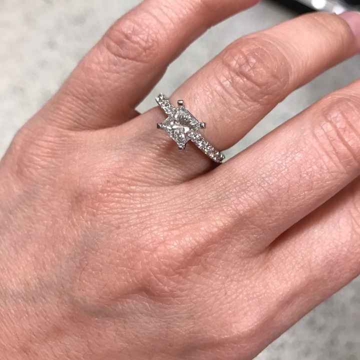 Let's see your engagement rings