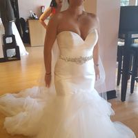 Can I get your opinion my hair up or down for my dress?