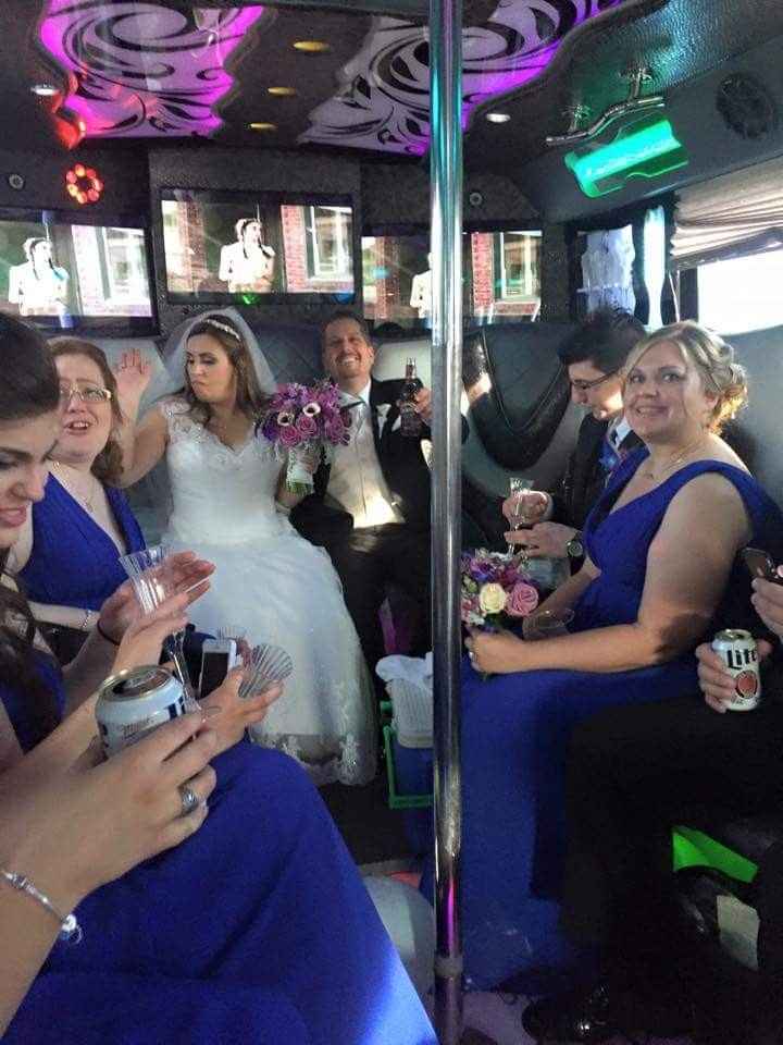 How are you & your wedding party getting to the ceremony??