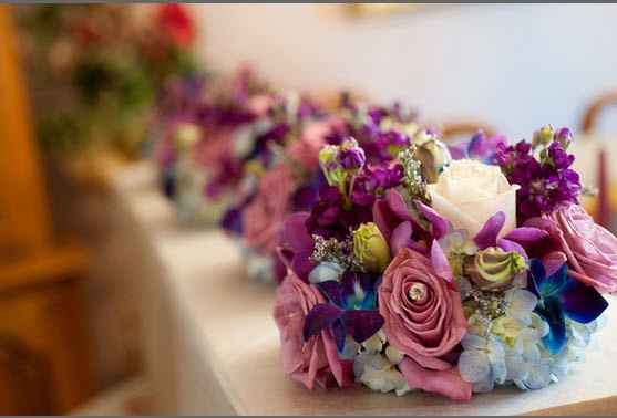 How much did you spend on flowers for reception and ceremony?
