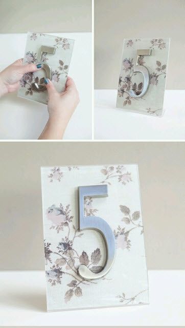 Table numbers