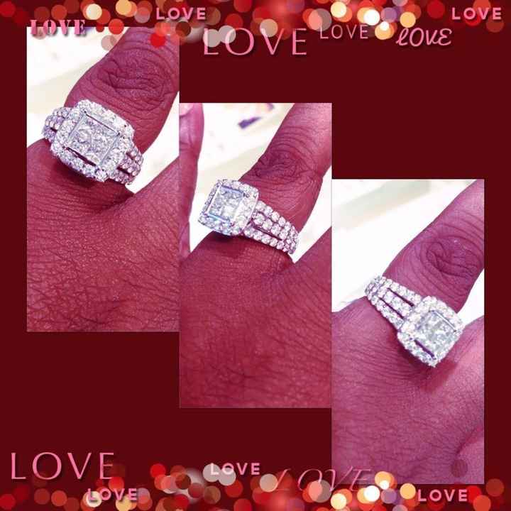 Let's see those beautiful rings lady's!