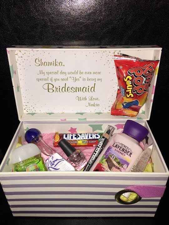 Bridesmaid proposal