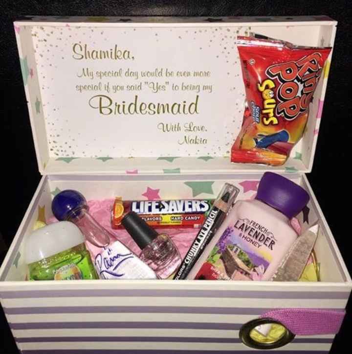 Bridesmaid Proposal Box