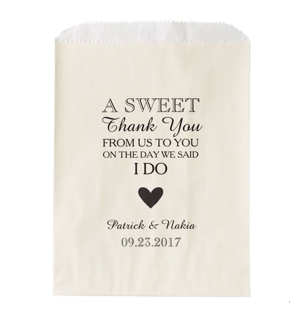 Favor Bags/Stickers