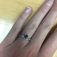 Rings.......to diamond or not to diamond