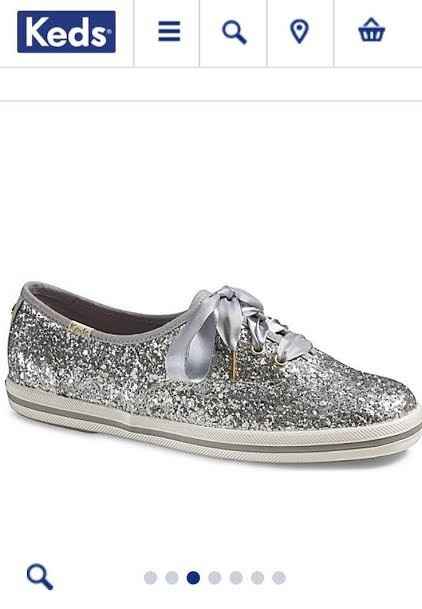 Sparkly shoes. Which color?!