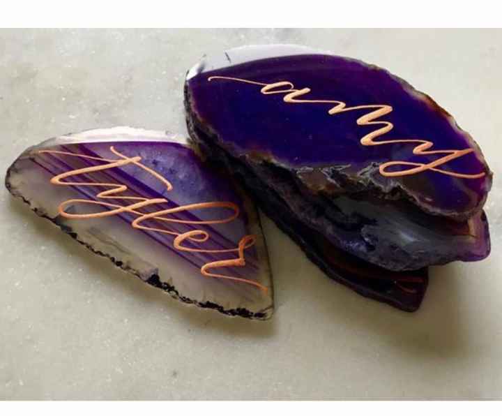 Agate Table Numbers - 1