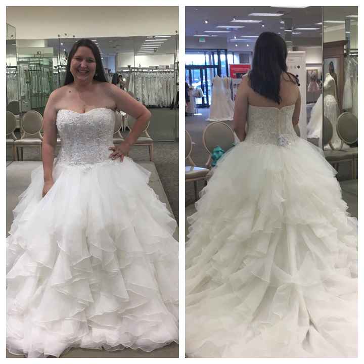 What was the most unique dress you tried on? Pics?