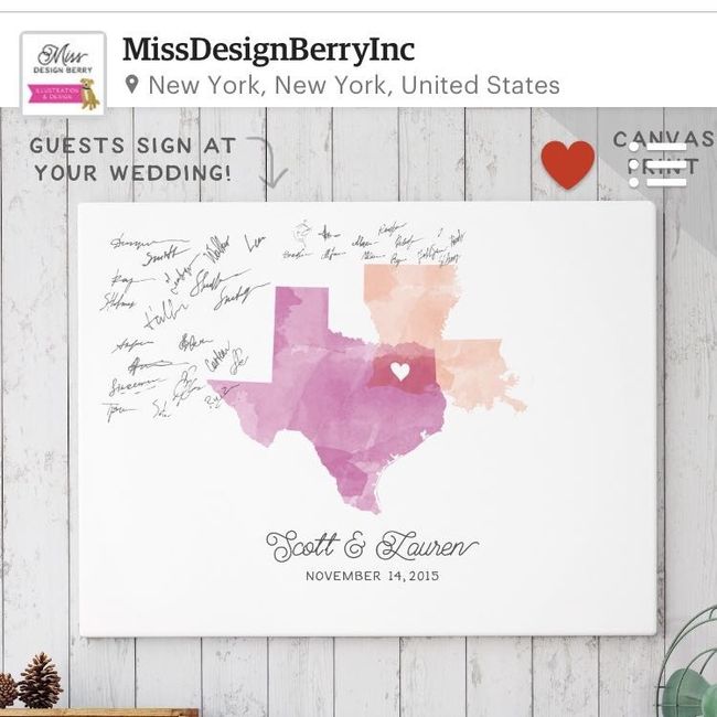 Non Traditional Guest Book