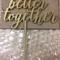 Wedding cake toppers