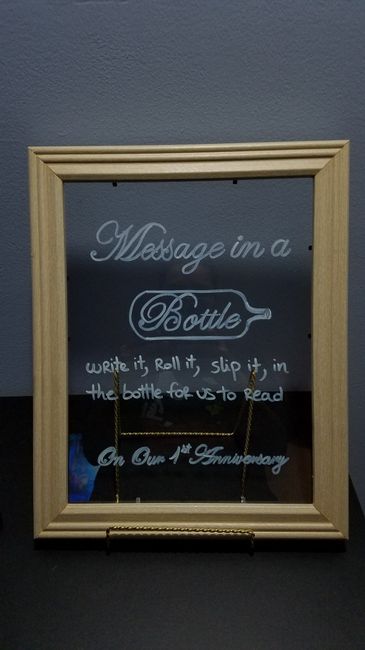diy wedding signs - Ladies, show me yours! - 2