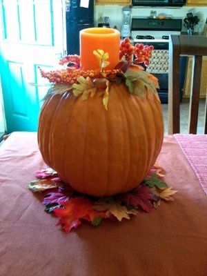 Centerpieces for a Fall wedding