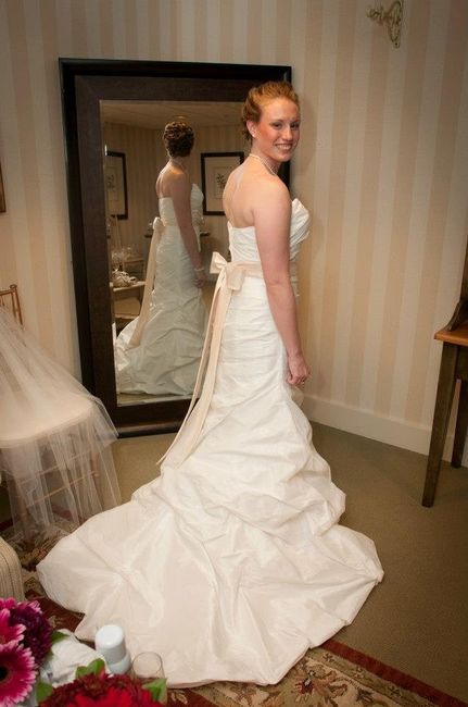 Show me your wedding gown