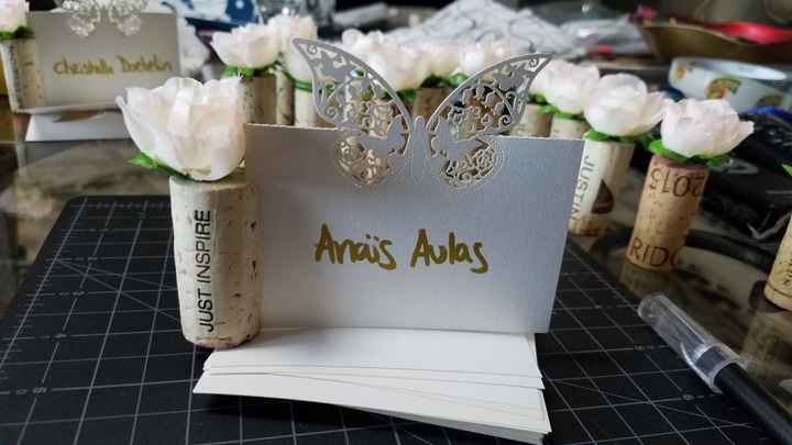 Who else is going to diy items for your wedding/reception? - 1