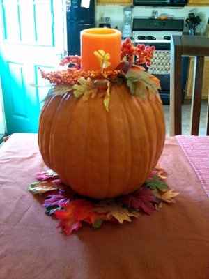 Centerpieces for a Fall wedding