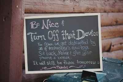One Reason for an Unplugged Wedding...