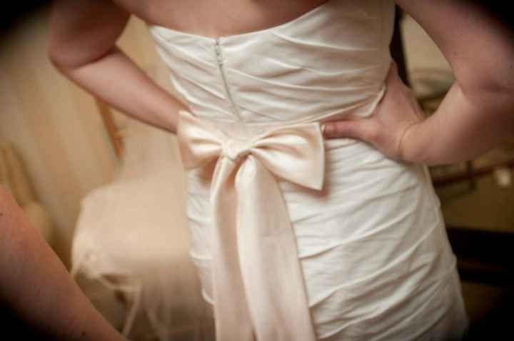 Show me your wedding gown