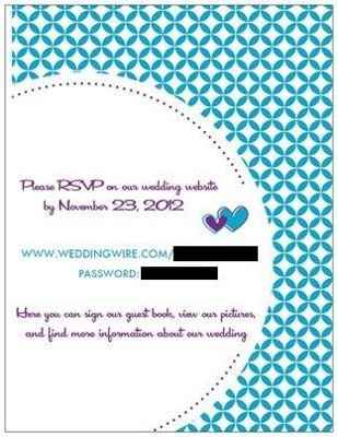 Online RSVP