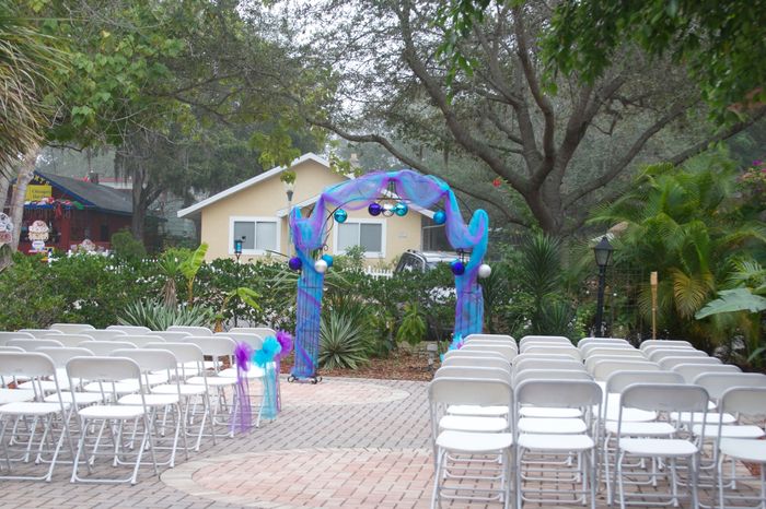 What type of venue are you getting married at? Pics