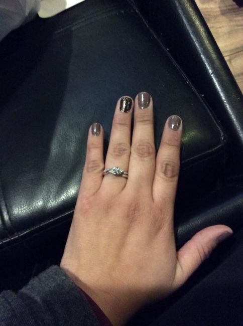 October 2020, he told me we had to go grocery shopping and proposed to me at a beautiful gazebo!