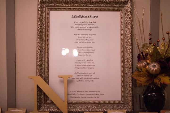 Any brides of Firefighters on here??