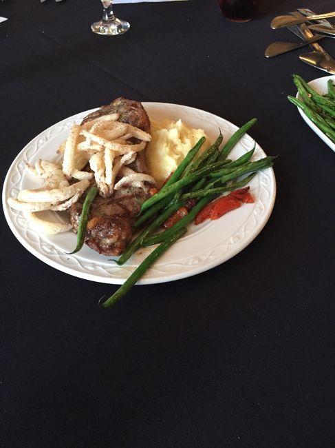 Taste testing was a success! I fall in love with my venue all over again when I see it!